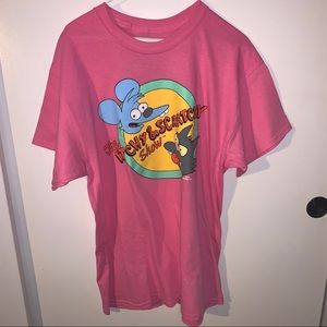 Simpsons Itchy & Scratchy T Shirt
